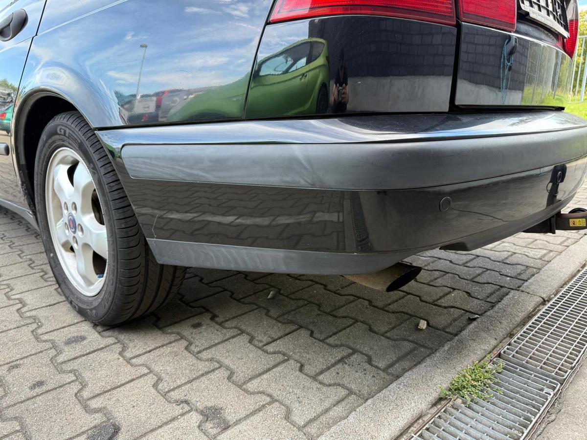 Saab 9-5 original Stoßstange Stoßfänger hinten 170 schwarz Limo Stufenheck BJ99